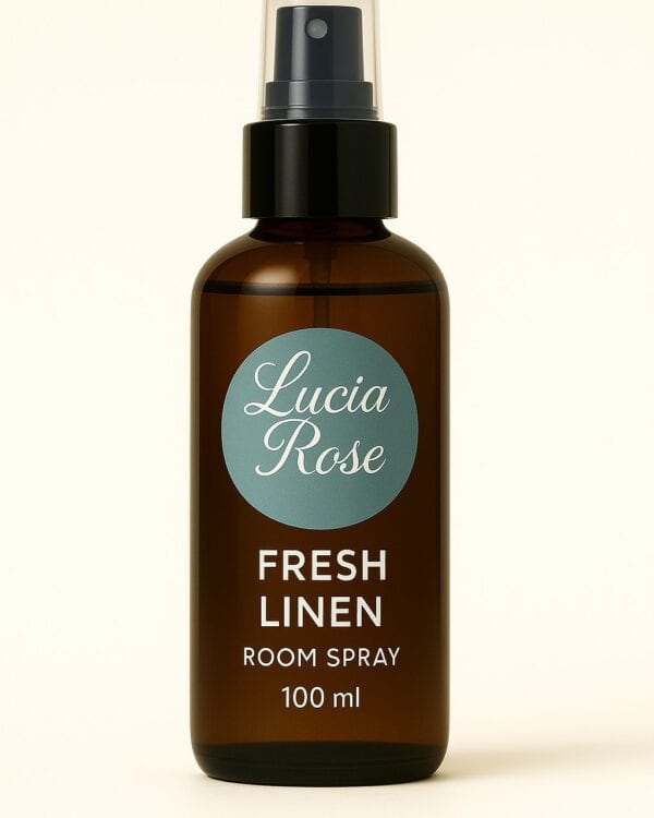Lucia Rose Room Spray Fresh Linen Highly Scented Luxury - 100ml