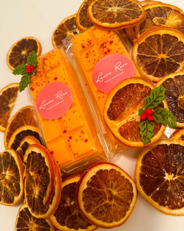 Cranberry & Orange Spice Wax Melt 50g Highly Scented Soy Wax